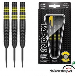 Target - Vapor8 Black 80 - Geel - 22-24 gram - dartpijlen