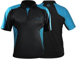 Harrows - Vivid - Aqua - darts shirt