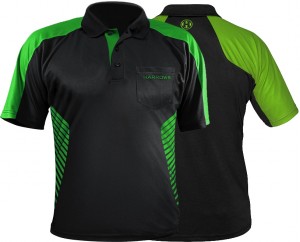 Harrows - Vivid - groen - darts shirt