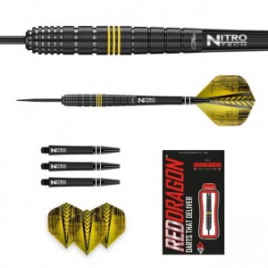 Luke Humphries - 90% tungsten - 22 gram - Reddragon dartpijlen