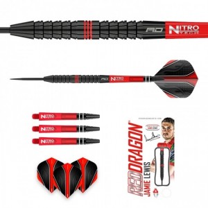 Jamie Lewis - 23-25 gram - RedDragon dartpijlen