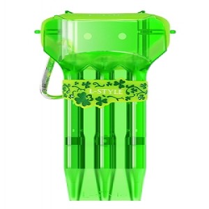 krystal darts case one green