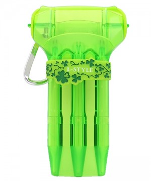 L-style krystal one darts case groen