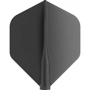 Target - 8 flight - standard shape - zwart