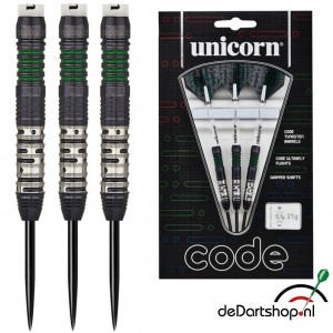 unicorn code black green dartpijlen