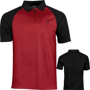 Mission - Exos Cool Dartshirt - Rood/Zwart