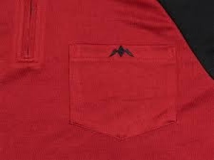 Mission - Exos Cool Dartshirt - Rood/Zwart