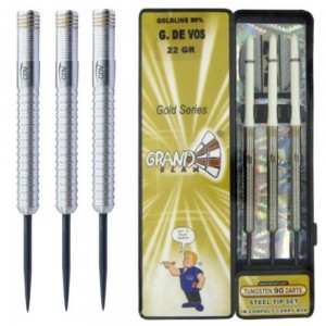 Geert de Vos - 21-28 gram - 90% - grandslam - dartpijlen