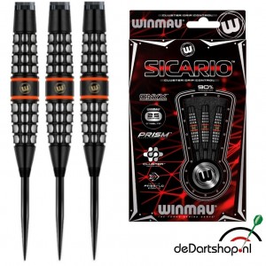 Winmau Sicario - 90% Tungsten - 22 en 24 gram - Winmau dartpijlen