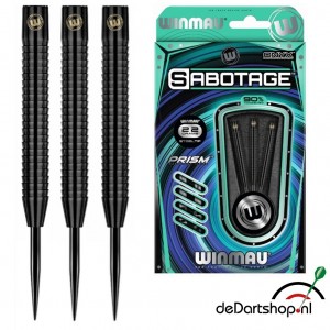 Winmau Sabotage Onyx - 90% Tungsten - 22-24-26 gram - Winmau dartpijlen