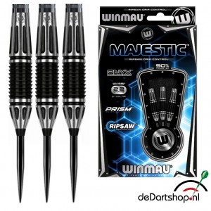 Winmau Majestic - 90% Tungsten - 22-24-26 gram - Winmau dartpijlen