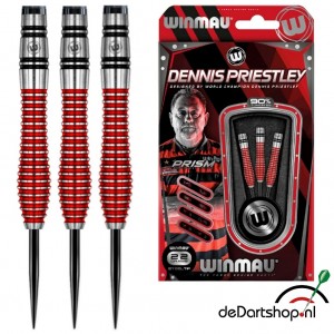 Winmau Dennis Priestley Special Edition - 90% Tungsten - 22-24 gram - Winmau dartpijlen