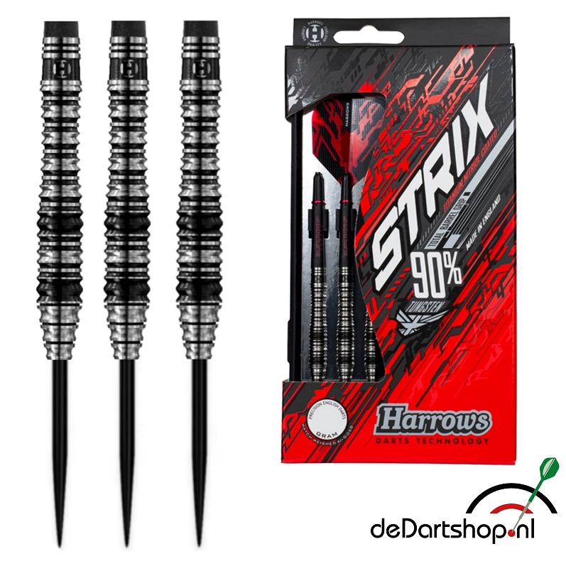 Fléchettes en acier Harrows Strix Style A, 26g