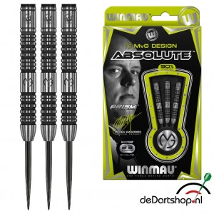 Michael van Gerwen - Absolute - 22-23-24 gram - 90% - winmau - dartpijlen