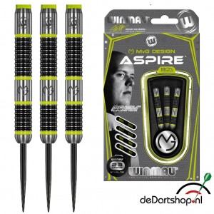 Michael van Gerwen - Aspire - 21-22-23-24-25-26 gram - 90% - winmau - dartpijlen	