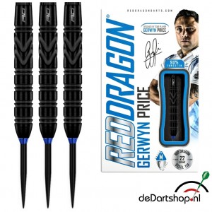 RedDragon Gerwyn Price Back To Black - 90% - 22-24-26 gram - RedDragon dartpijlen