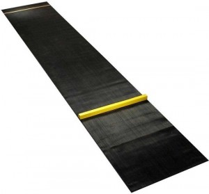 Dartmat met Oche - Rubber