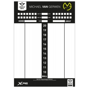 Michael Van Gerwen Scorebord - whitebord