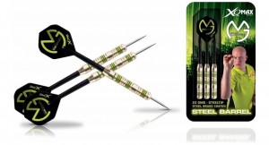 Michael van Gerwen - Steeldarts - green edition - 23 gram - dartpijlen