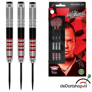 Max Hopp Max90 3.0 - 90% - 22-23-24 gram - Shot! Bulls dartpijlen