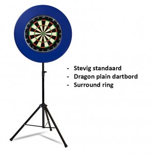 Dragon darts - Portable plain pakket - blauw