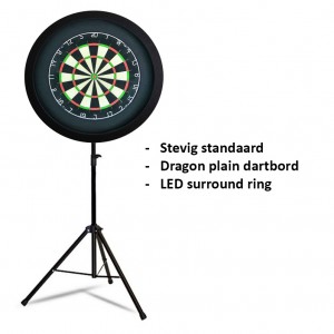 Dragon darts - Portable LED pakket - zwart