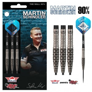 Martin Schindler - 90% tungsten - 23-25 gram - Bulls dartpijlen