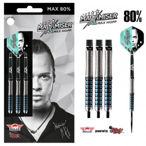 Max Hopp 80% Tungsten Bull's Shot! - 22 en 24 gram - dartpijlen