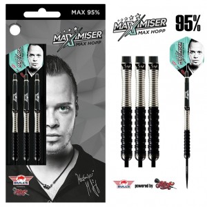 Max Hopp 95% Tungsten Bull's Shot! - 22 en 24 gram - dartpijlen