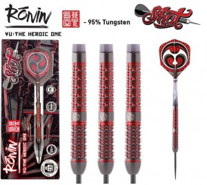 Ronin Yu 2 - 95% Centre-Weight - 22-24 gram - Shot! dartpijlen