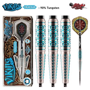 Viking Drakkar - 90% - 23-25-27 gram - Shot! dartpijlen 