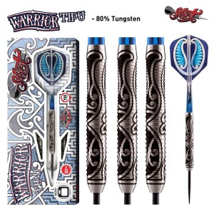 Warrior Tipu - 80% - 21-23-25 gram - Shot! dartpijlen