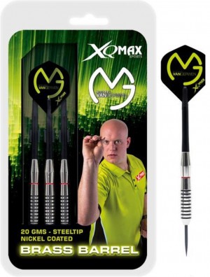 XQ Max darts Michael van Gerwen nickel 20 gram dartpijlen