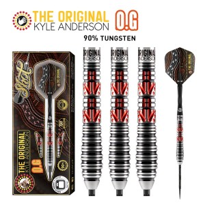 Kyle Anderson The Original - 90% - 22-23-24-25-26 gram - Shot! dartpijlen