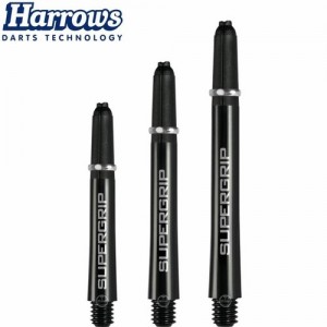 Harrows Supergrip Shaft Black Silver