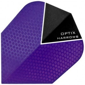 Flight Optix Purple Harrows - darts flights