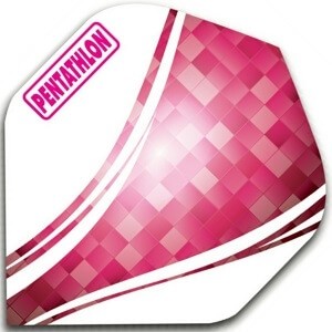 Pentathlon Swirl Pink - dart flights