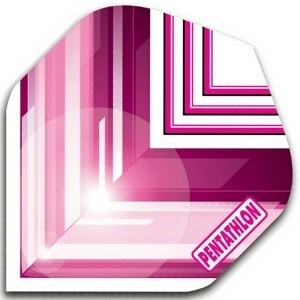 Pentathlon Vizion V Pink - darts flights