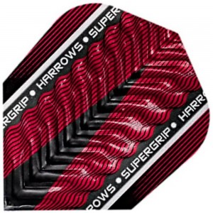 Flight Harrows Supergrip X Red - darts flights