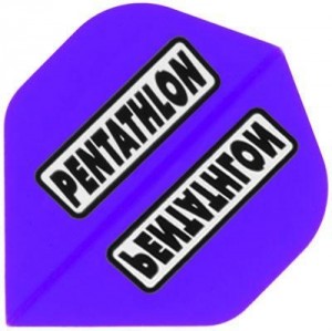 Pentathlon Standaard 100 Paars - dart flights