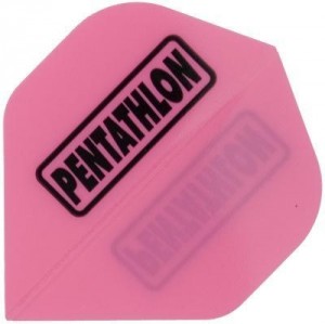 Pentathlon Standaard 100 Roze - dart flights