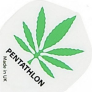 Pentathlon Cannabis Groen - dart flights