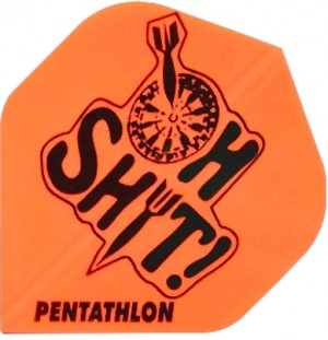 Pentathlon Oh Shit - darts flights