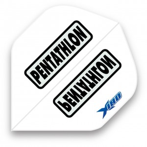 Pentathlon X180 White - darts flights