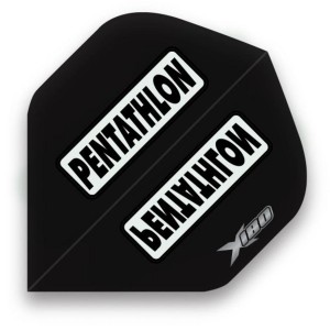 Pentathlon X180 Black - darts flights