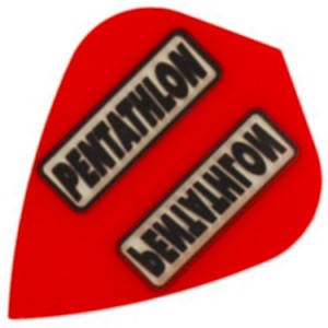 Pentathlon Kite Red - darts flights