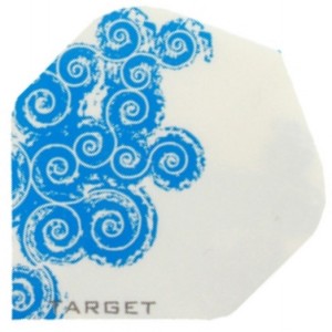 Flight Target - Swirl Blauw