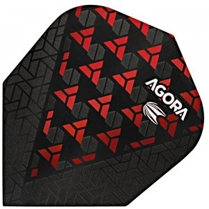 Flight Ultra Ghost Agora Rood - Target - darts flights