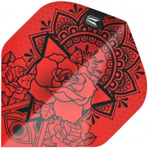 Flight Target Ink Red NO2 - darts flights