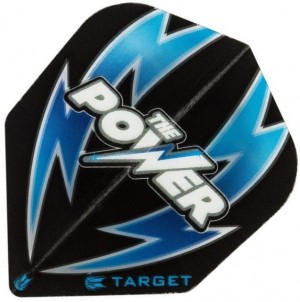 Flight Target Phil Taylor Vision Black - darts flights